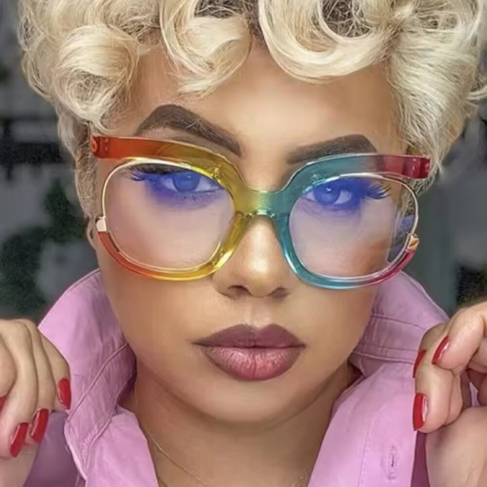 Vintage Rainbow Glasses - Picture 1 of 8